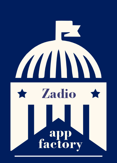 Zadio app factory logo